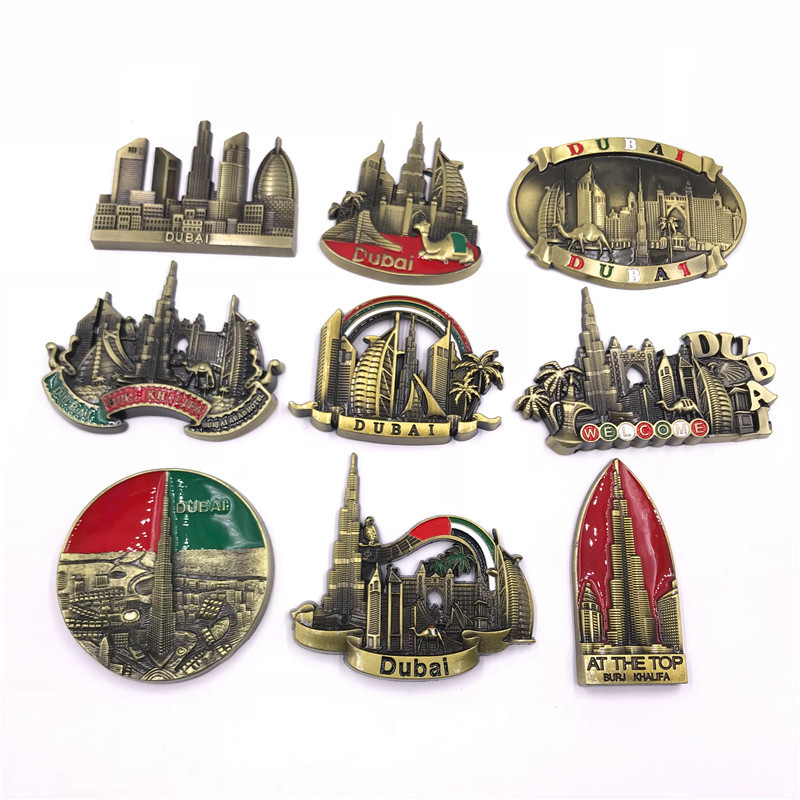 Home Decor Uae - Dubai Metal Refrigerator Pasted With Magnetic