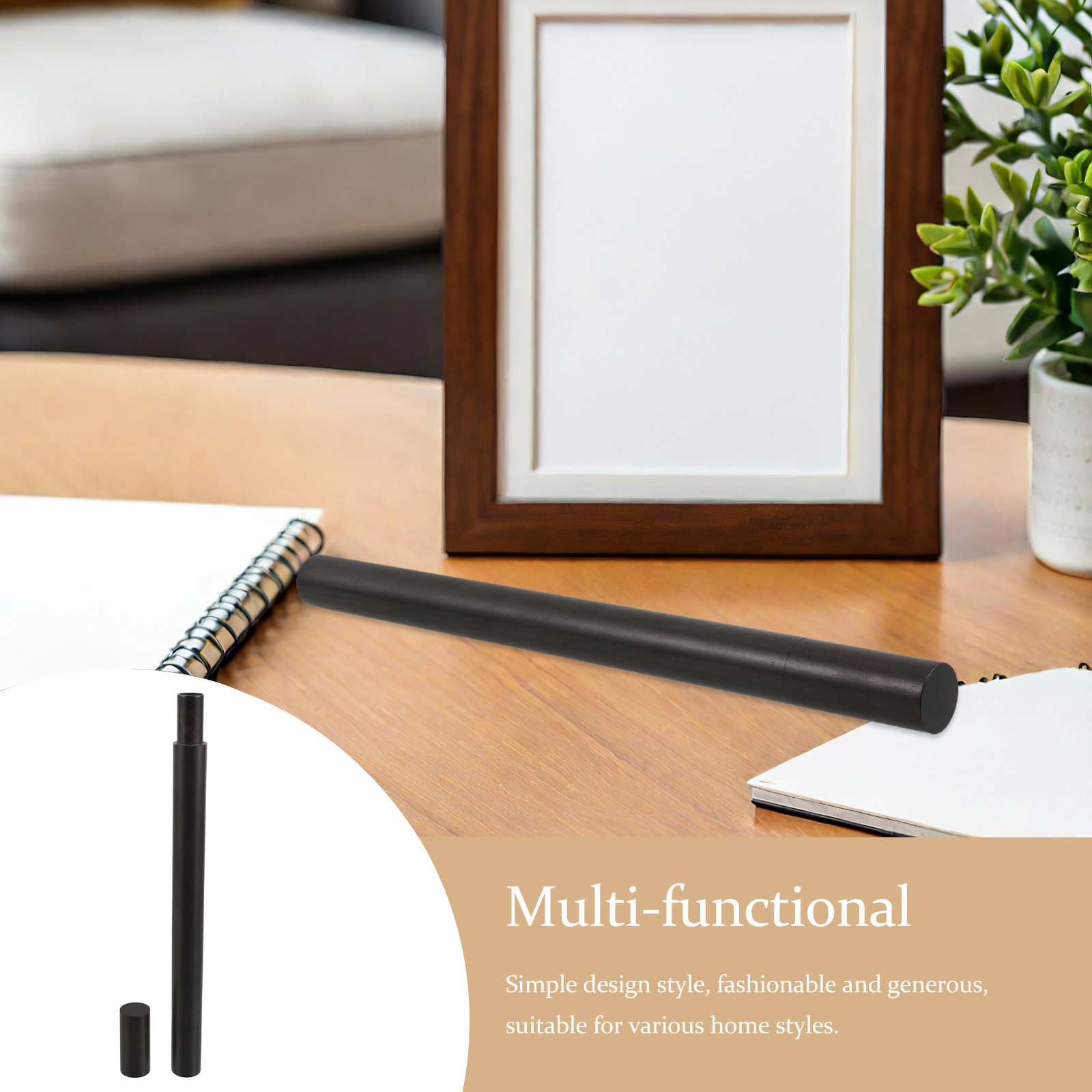 Incense Stick Holder - Premium Ebony Wood Incense Stick Holder