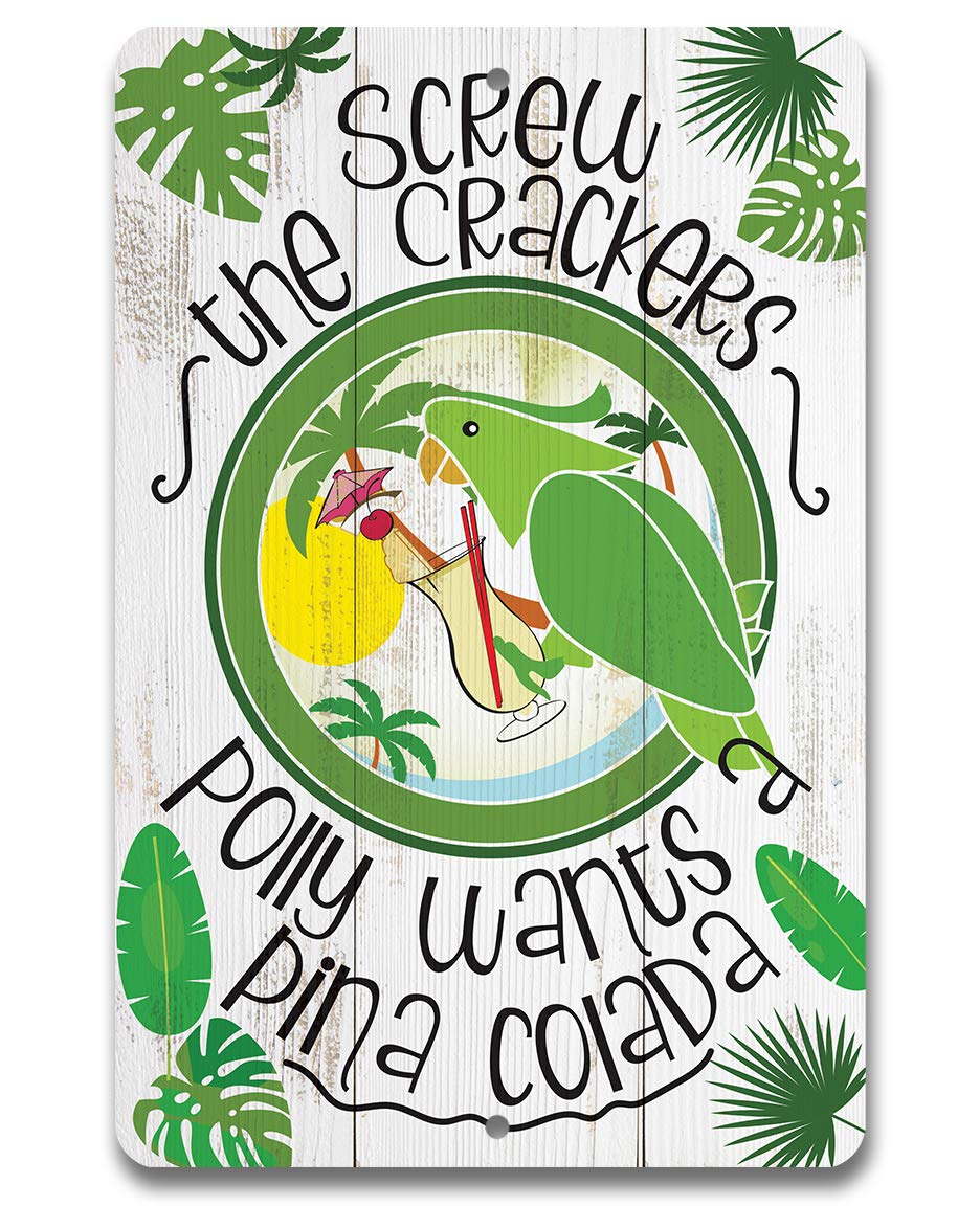 Home Decor Market - Polly Wants Pina Colada - Metal