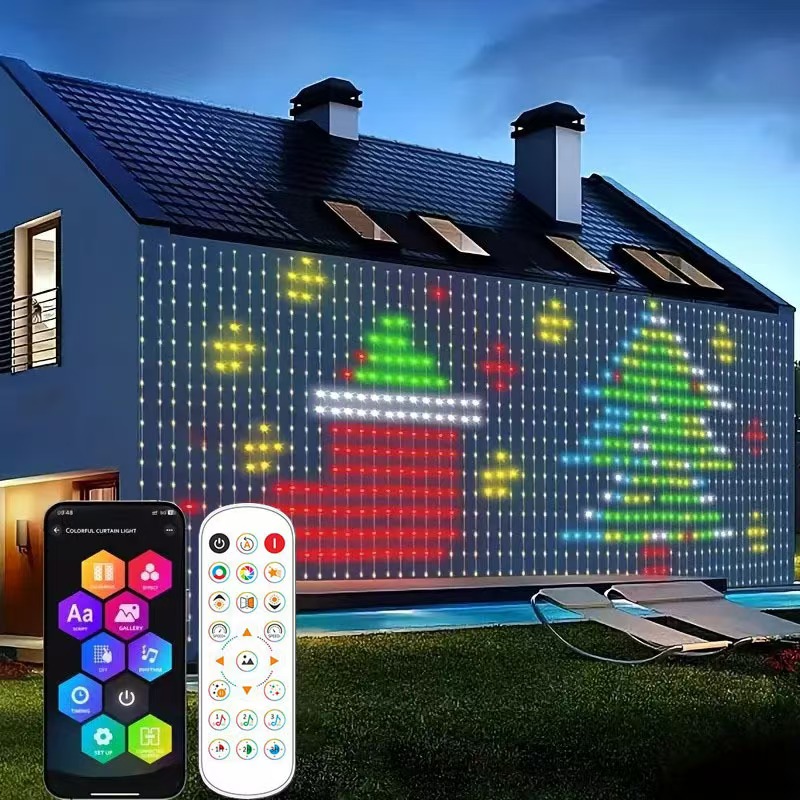Home Decor Free App - 5V Smart LED Curtain Lights APP
