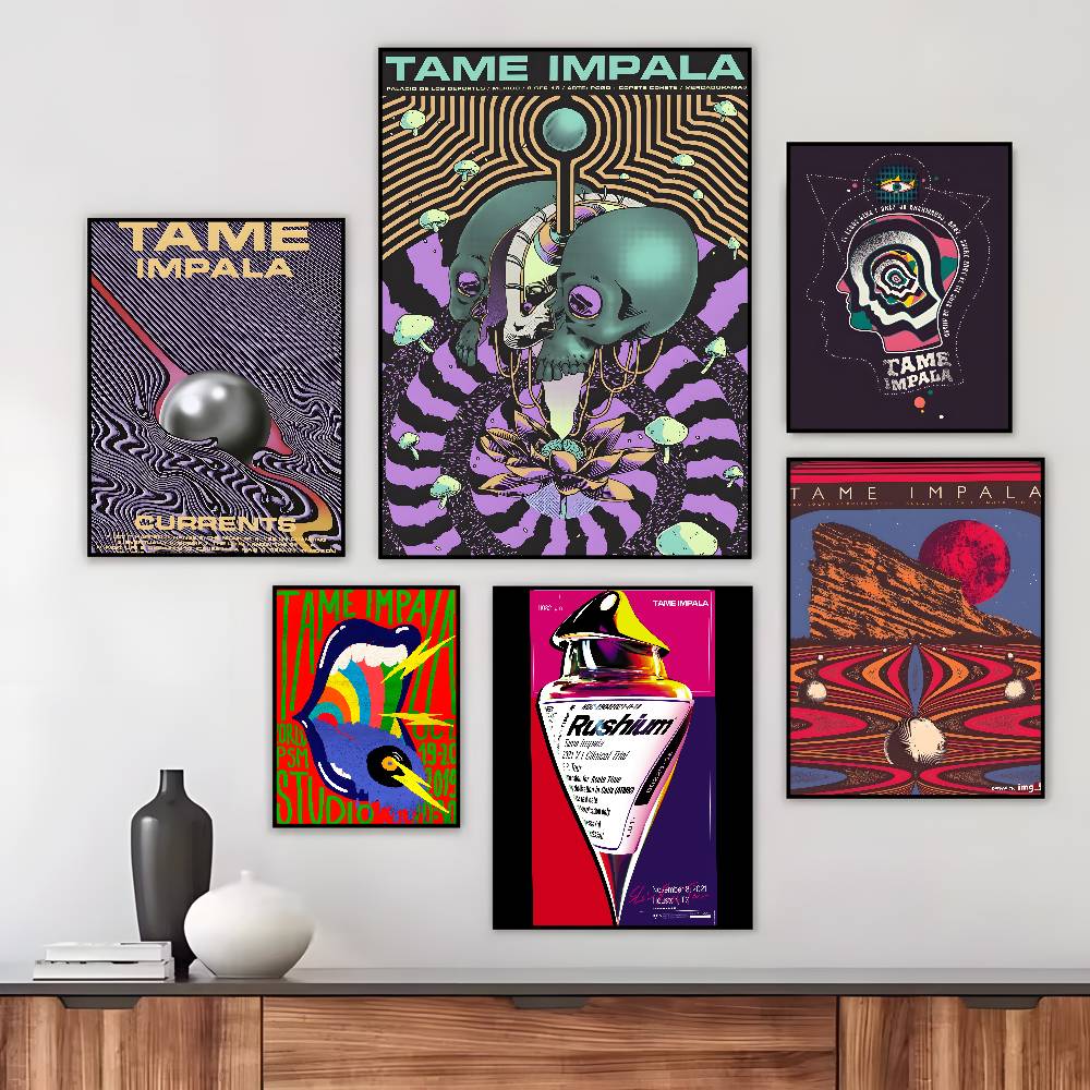 Singer Star Tame Impala Classi - đánh giá và giá Home Decor Wallpaper