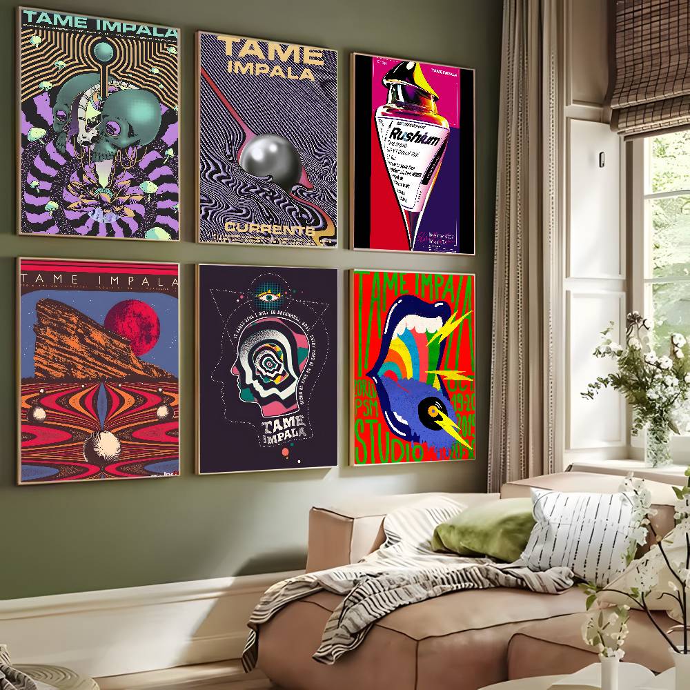 Singer Star Tame Impala Classi - đánh giá và giá Home Decor Wallpaper