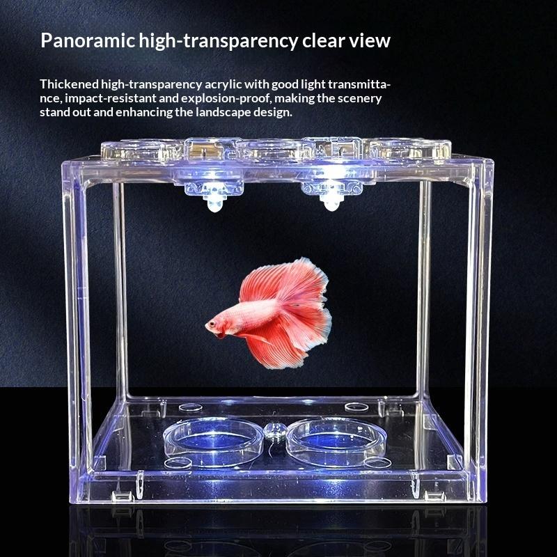 Stackable Mini Fish Tank Acryl - đánh giá và giá Home Decor Habitat