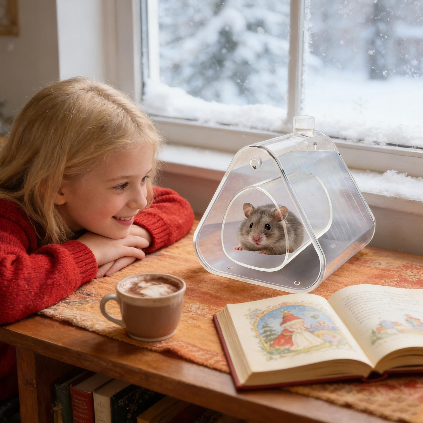 Hamster Cooler House Full Tran - đánh giá và giá Home Decor Habitat