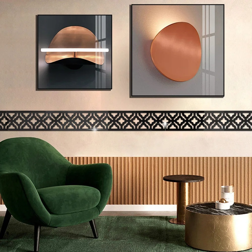 12pcs Acrylic Mirror Wall Stic - đánh giá và giá Home Decor Wallpaper