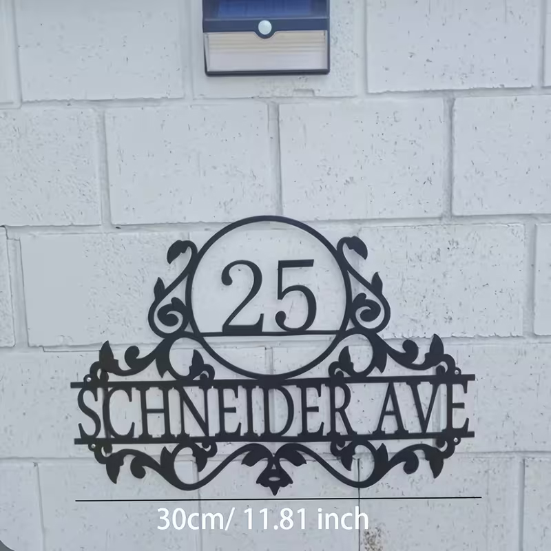Custom Metal House Number & St - đánh giá và giá Home Decor For Wedding