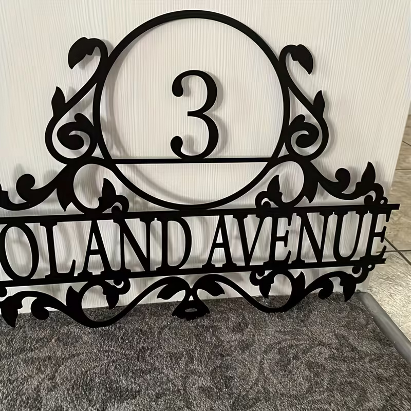 Custom Metal House Number & St - đánh giá và giá Home Decor For Wedding
