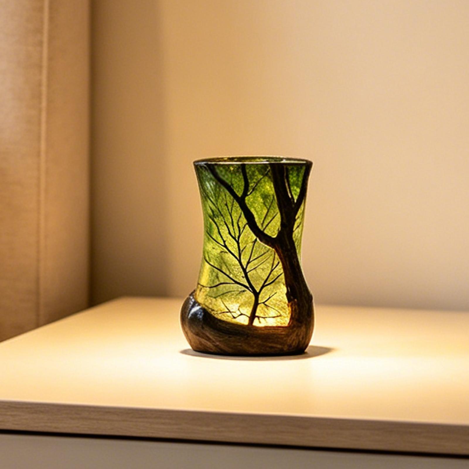 Bedside Table Lamp Forest Nigh - đánh giá và giá Home Decor Com