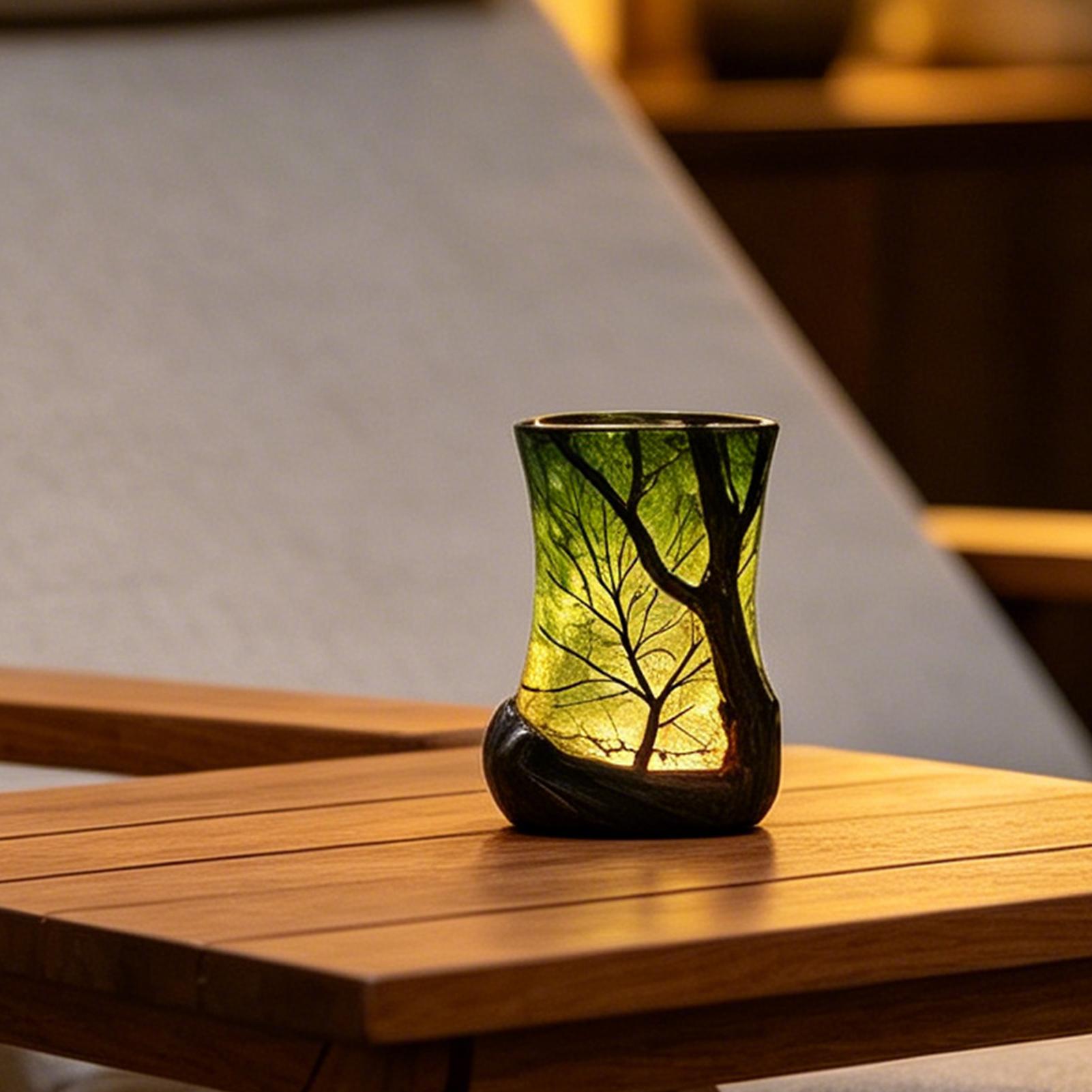 Bedside Table Lamp Forest Nigh - đánh giá và giá Home Decor Com