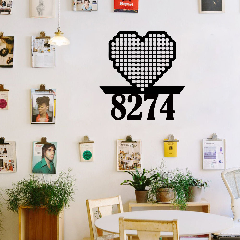 1PC Cool Love Customizable Nam - đánh giá và giá Home Decor Wallpaper