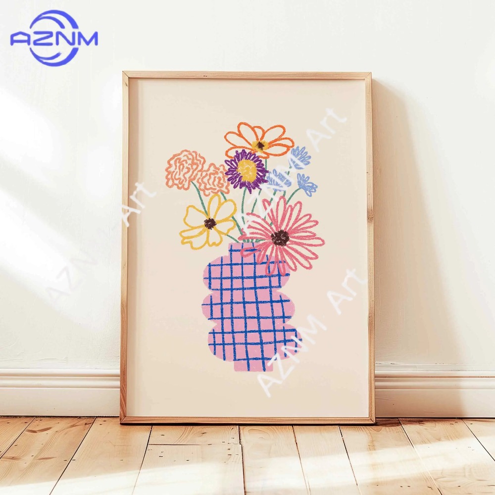 1/3pcs Abstract Flower Vase Pa - đánh giá và giá Home Decor Market