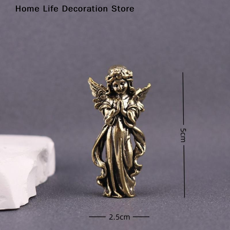 【H】Copper Six Winged Angel Lov - đánh giá và giá Home Decor Market