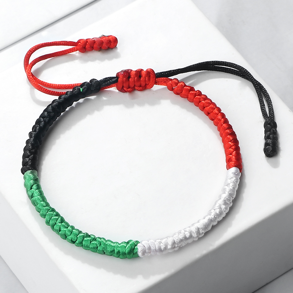 Palestine Flag String Bracelet - đánh giá và giá Home Decor Uae