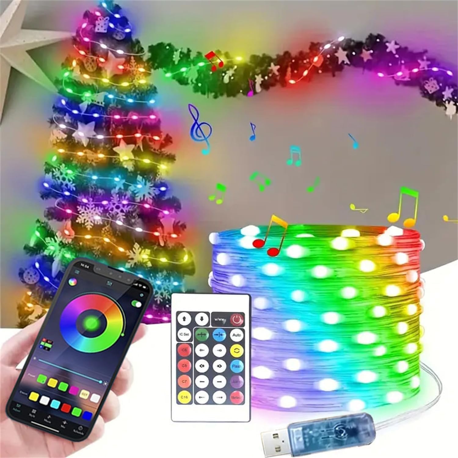 Led Fairy Light Strip Christma - đánh giá và giá Home Decor Free App