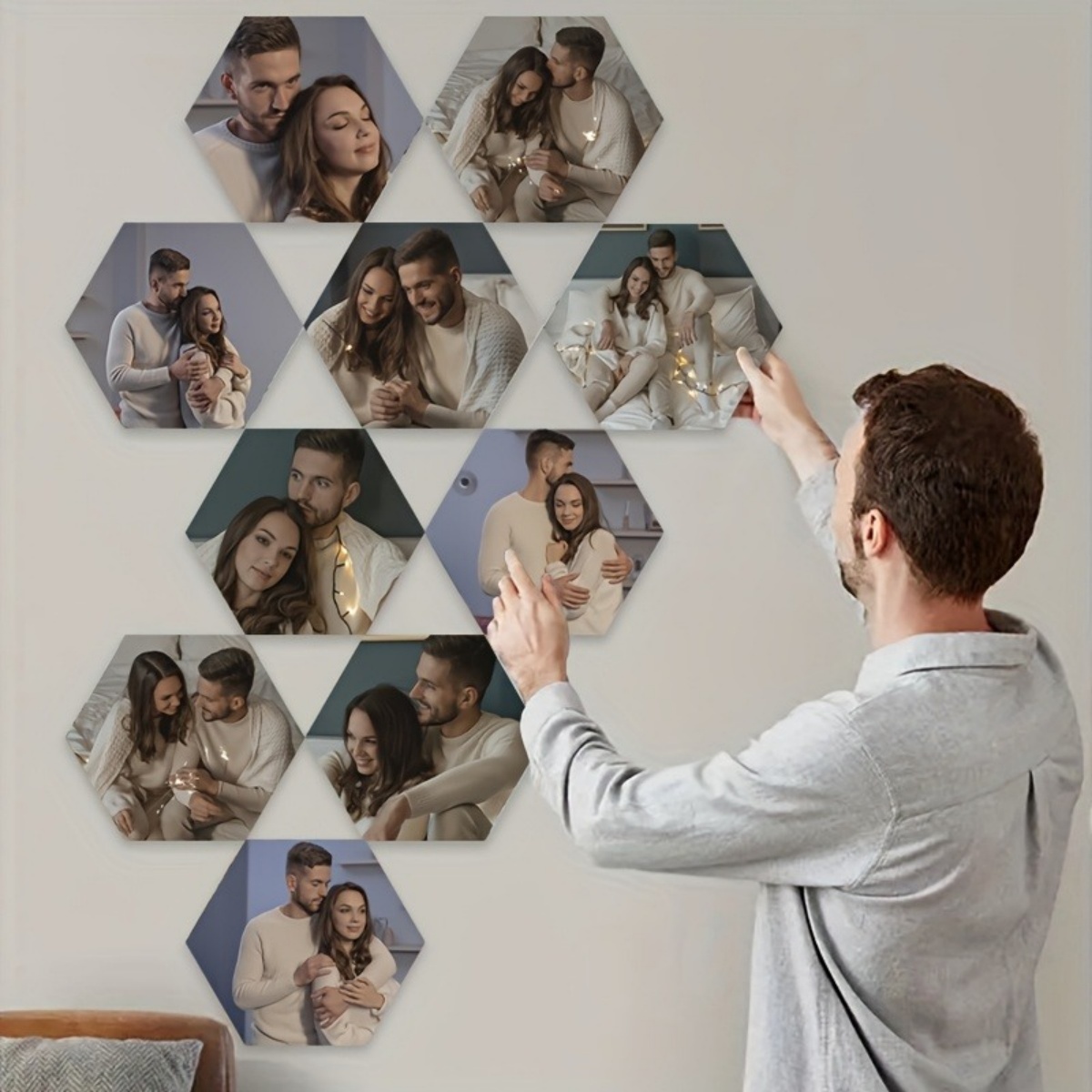 Custom Wall Decor — Modern Hex - đánh giá và giá Home Decor For Wedding