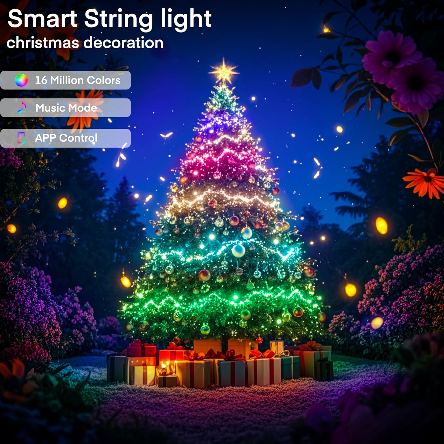 WS2812B RGBIC LED String Light - đánh giá và giá Home Decor Free App
