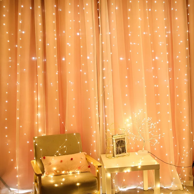 3M-6M Christmas Decoration Rem - đánh giá và giá String Curtain Light