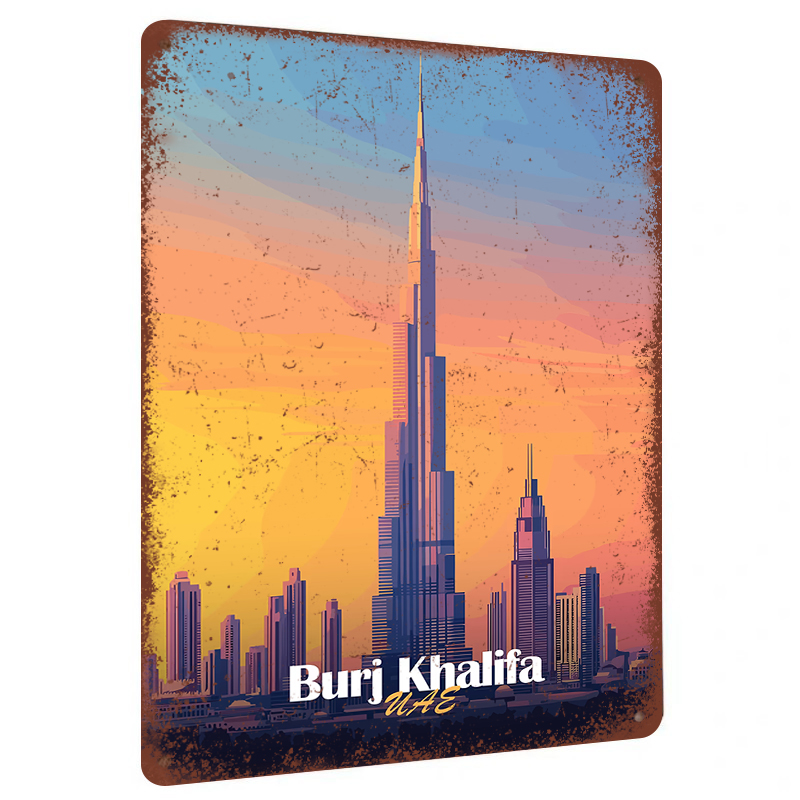 Burj Khalifa Dubai UAE Skyline - đánh giá và giá Home Decor Uae