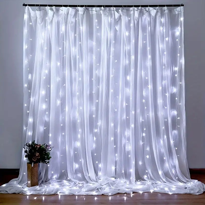 USB LED Curtain Lights Wedding - đánh giá và giá String Curtain Light