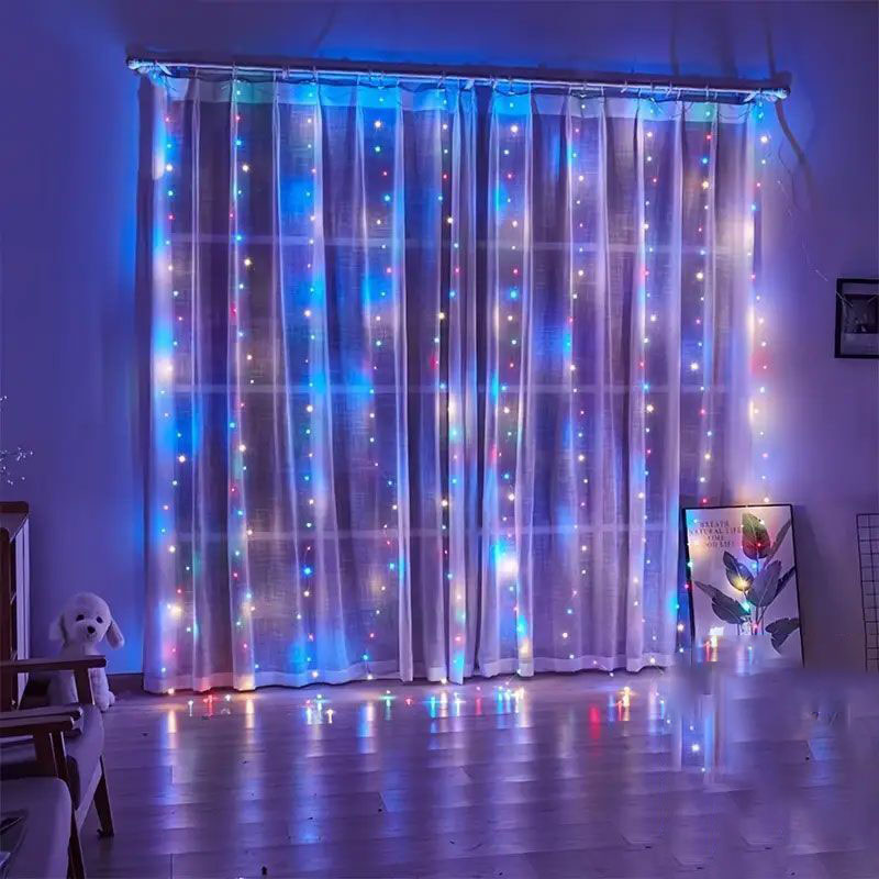 USB LED Curtain Lights Wedding - đánh giá và giá String Curtain Light