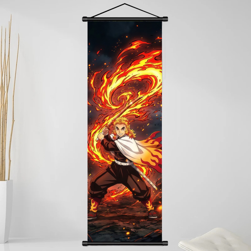Demon Slayer Kyojuro Rengoku H - đánh giá và giá Home Decor Game