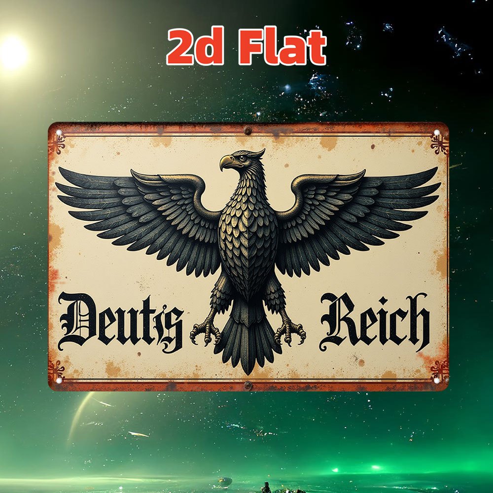 Vintage German Eagle Metal Tin - đánh giá và giá Germany Home Decor