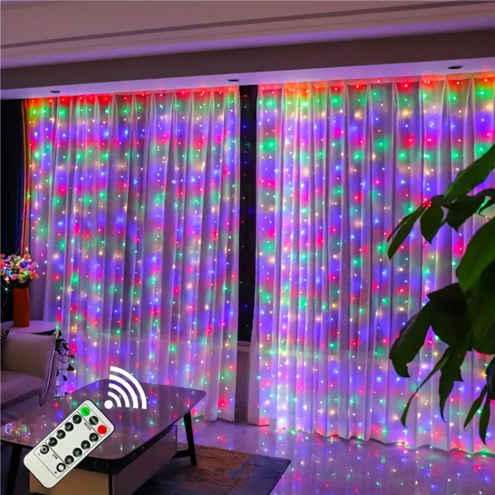 LED Curtain String Lights Garl - đánh giá và giá String Curtain Light