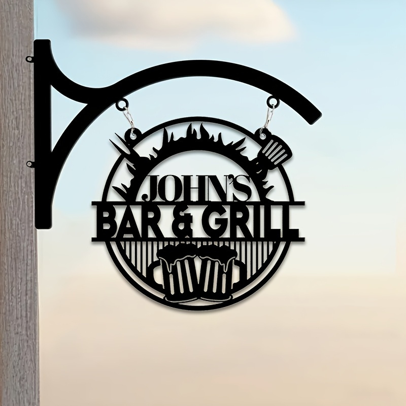 Customizable Wrought Iron Sign - đánh giá và giá Home Decor Outdoor