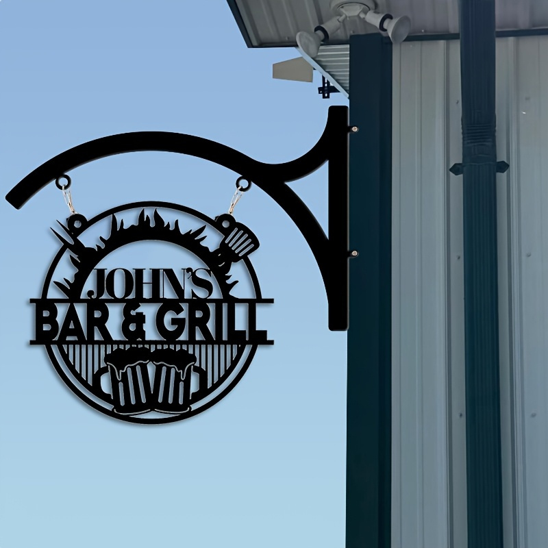 Customizable Wrought Iron Sign - đánh giá và giá Home Decor Outdoor