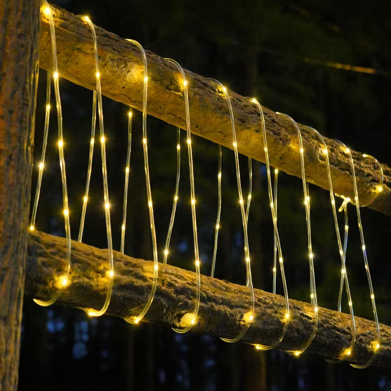 Solar Rope Lights 50/100 LED W - đánh giá và giá Rope Light Decoration