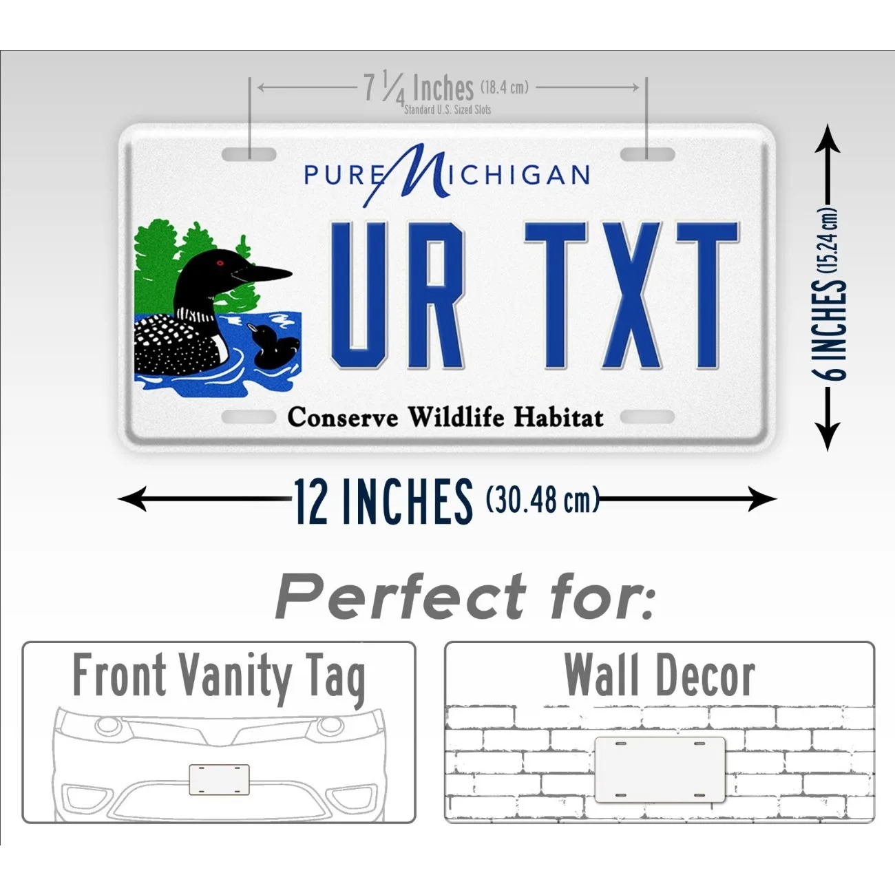 Custom Text Michigan Conserve  - đánh giá và giá Home Decor Habitat