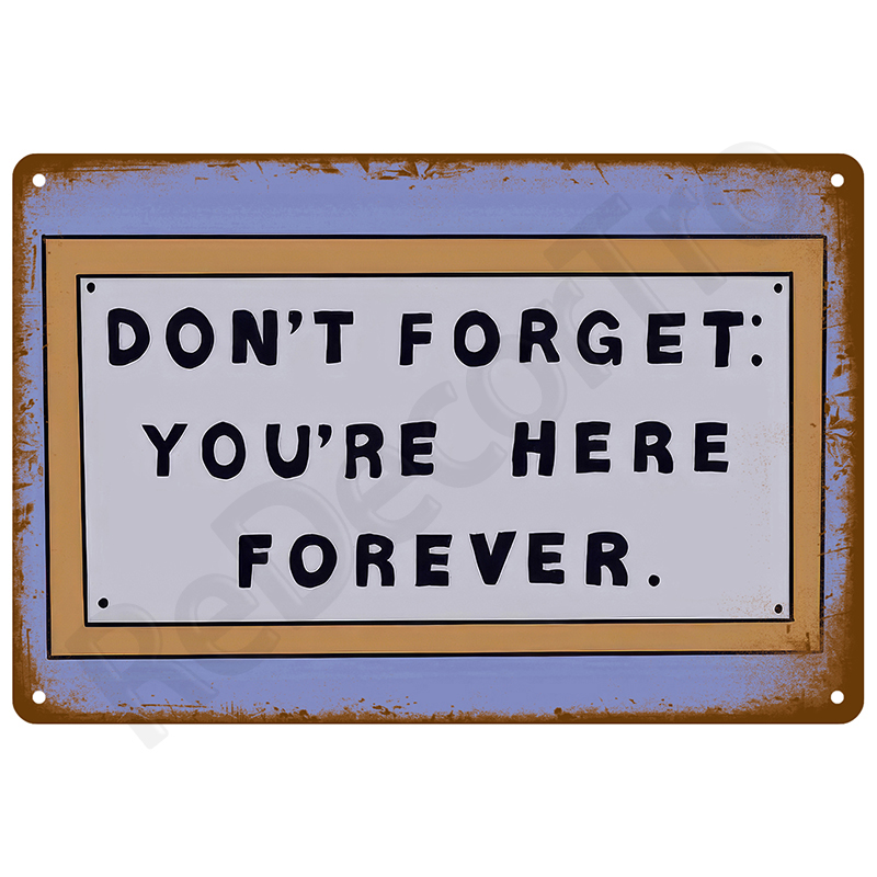 Retro Plates Tin Sign Poster M - đánh giá và giá Home Decor Market