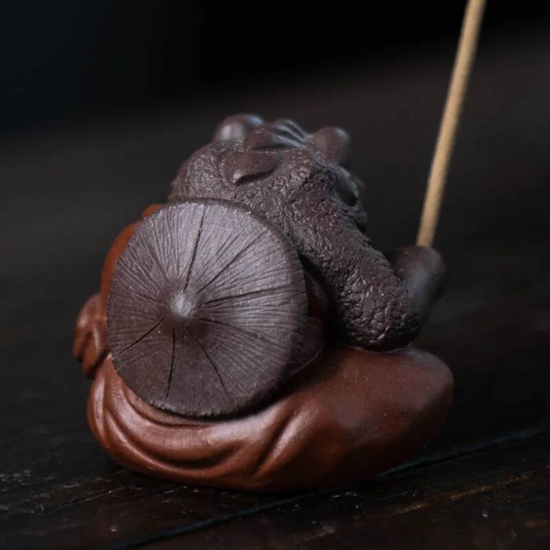 Mini Tea Pet Immortal Golden I - đánh giá và giá Incense Stick Holder