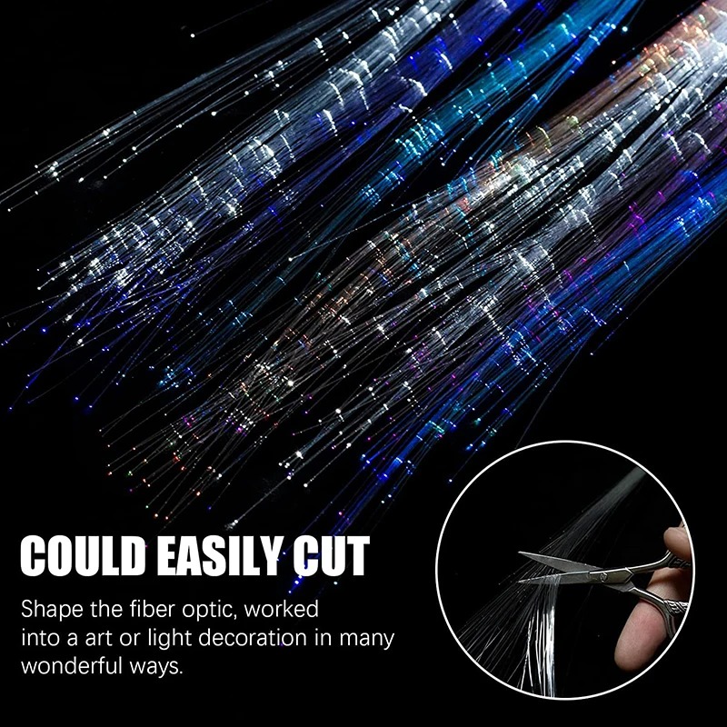 1-10PCS LED Glowing Hair Braid - đánh giá và giá Rope Light Decoration